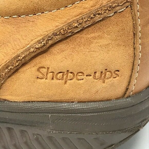 Skechers Shape Ups Mary Jane Shoes Brown 7.5 - Picture 10 of 10